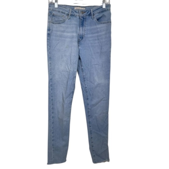 Levi’s 721 High Rise Skinny Jeans Size 32 Medium Wash Women's High Rise Jeans - Picture 10 of 16